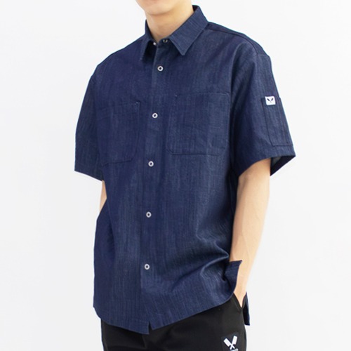[쉐프앤코] Easy Denim Shirt - Blue