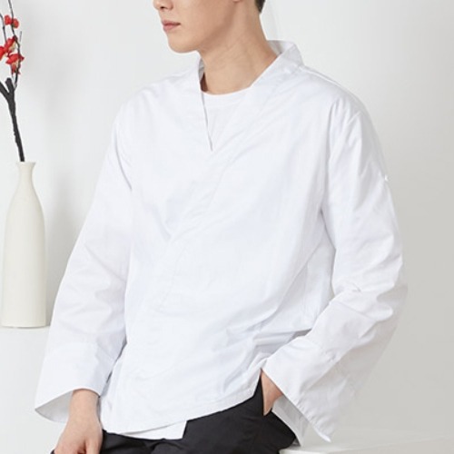 [비더쉐프] Japanese Chef Jacket - White