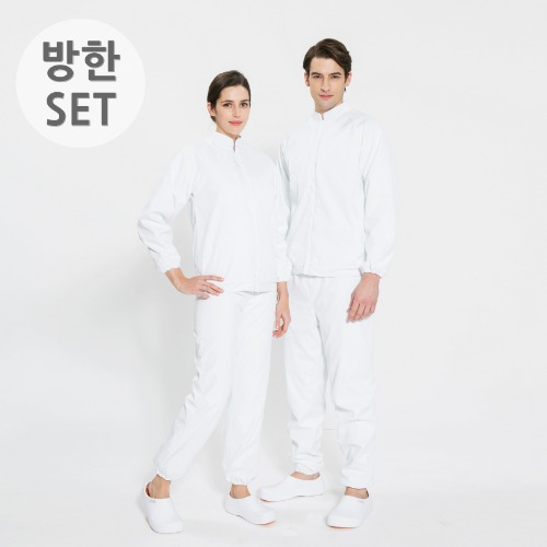 [SET]  Extra Warm WINTER Jacket &amp; Pants - white